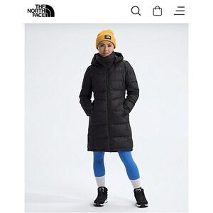 The North Face Metropolis Parka Black Down-filled Puffer Women's XL *NO HOOD*